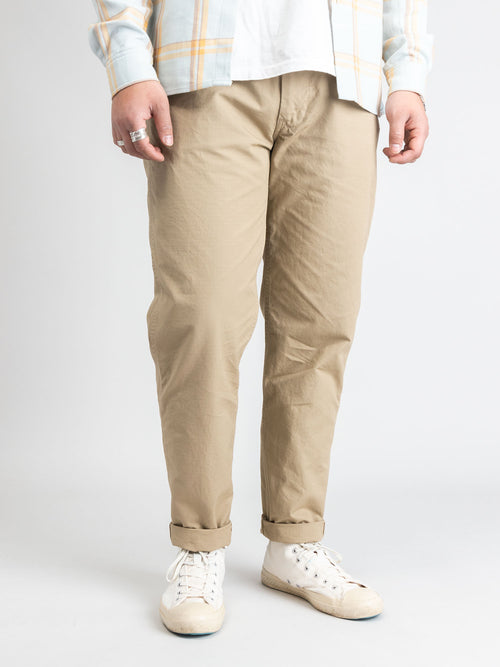 New Yorker Pants in Beige Ripstop