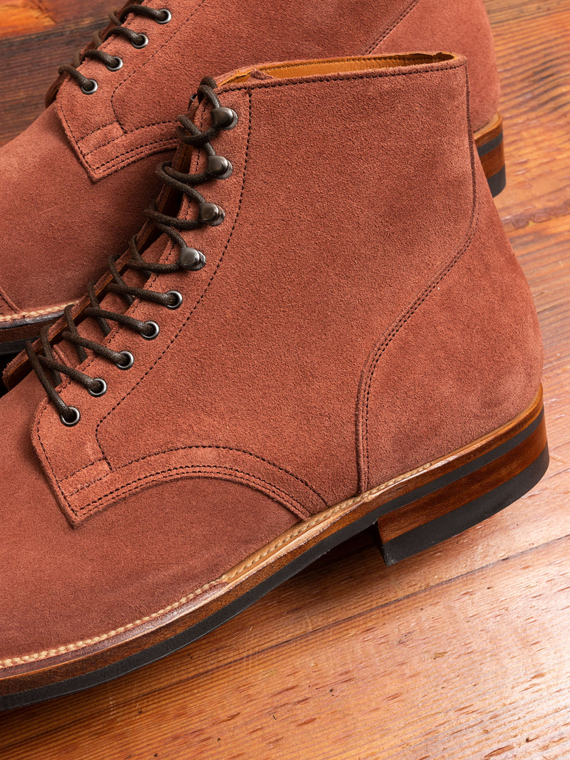 Service Boot 2030 in Sweet Potato Eco Veg Suede