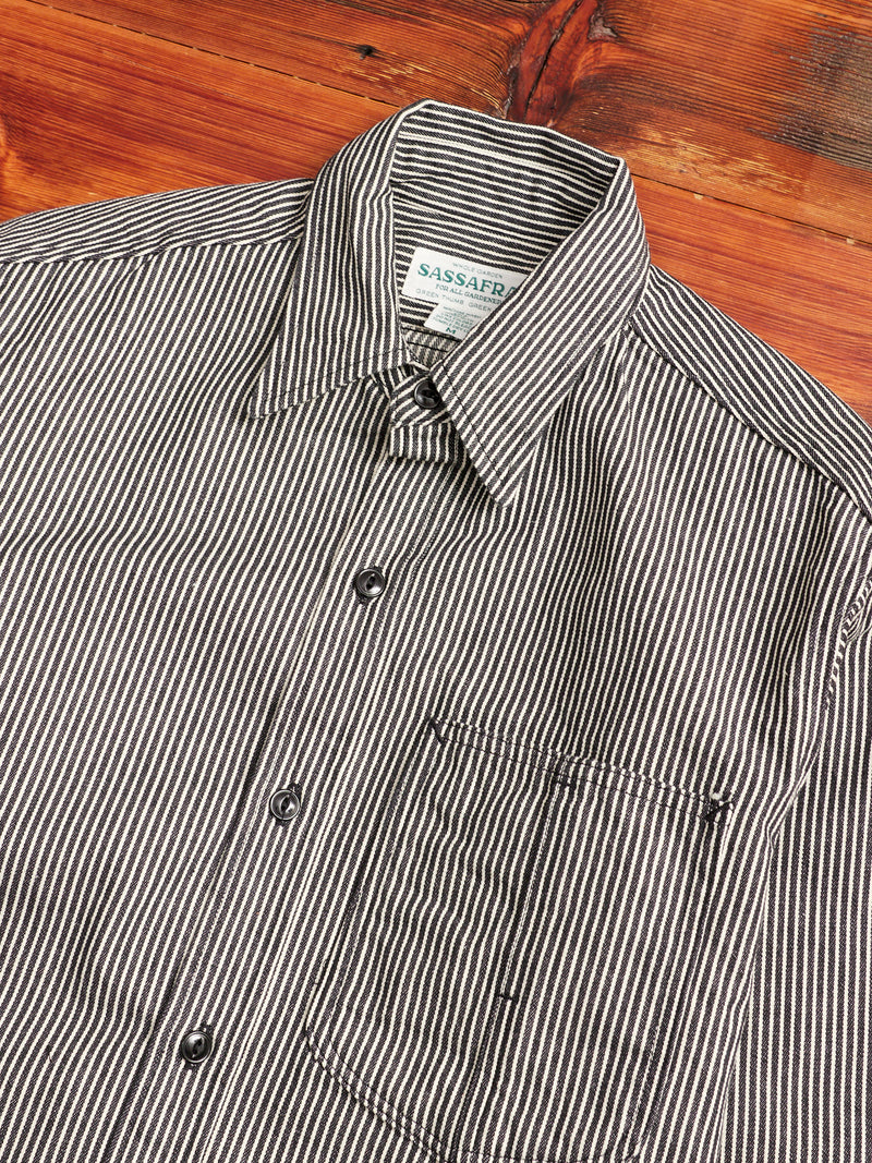 Diggin Shirt in 8oz Hickory Stripe