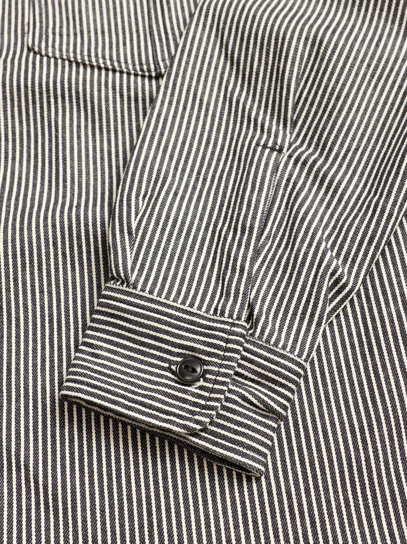 Diggin Shirt in 8oz Hickory Stripe