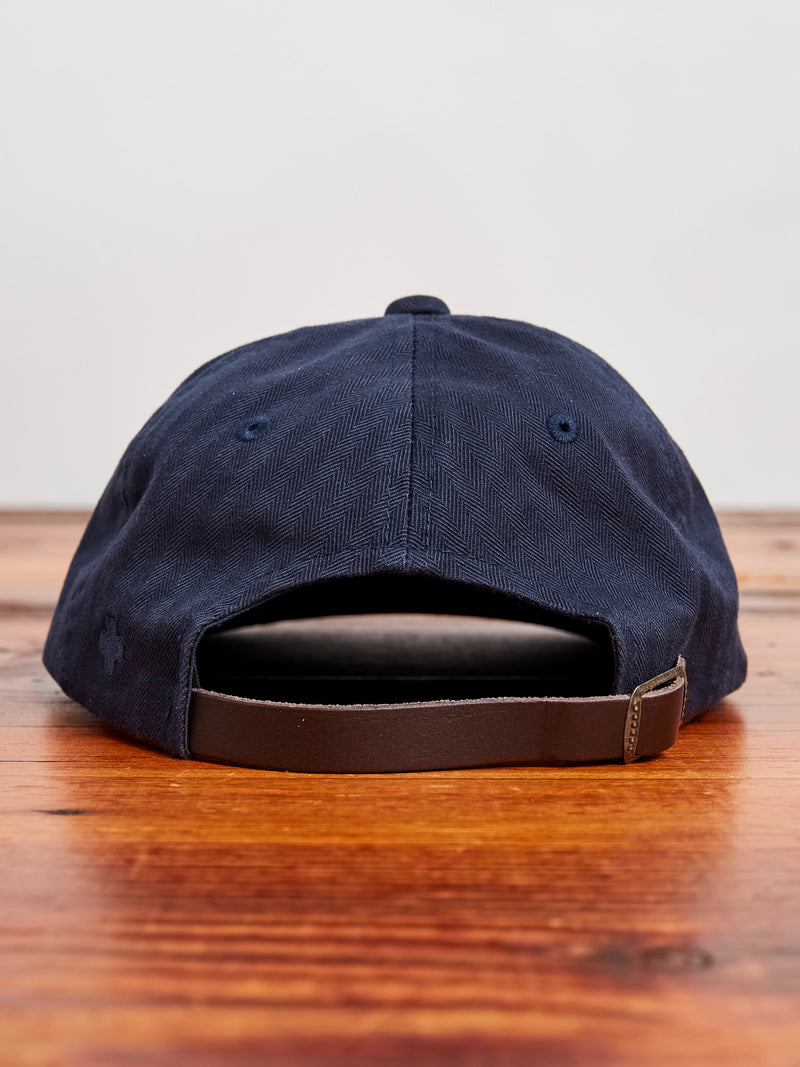 6-Panel HBT Cap in Navy