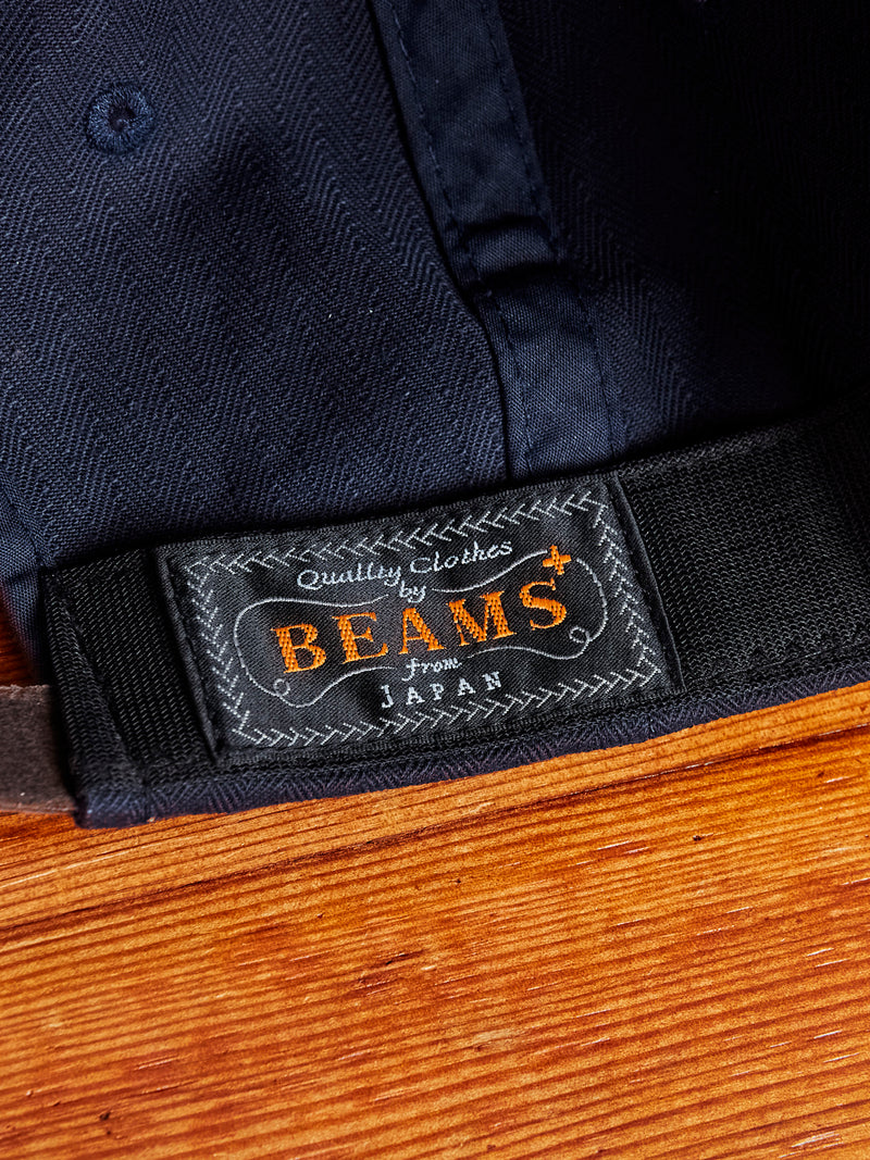 6-Panel HBT Cap in Navy