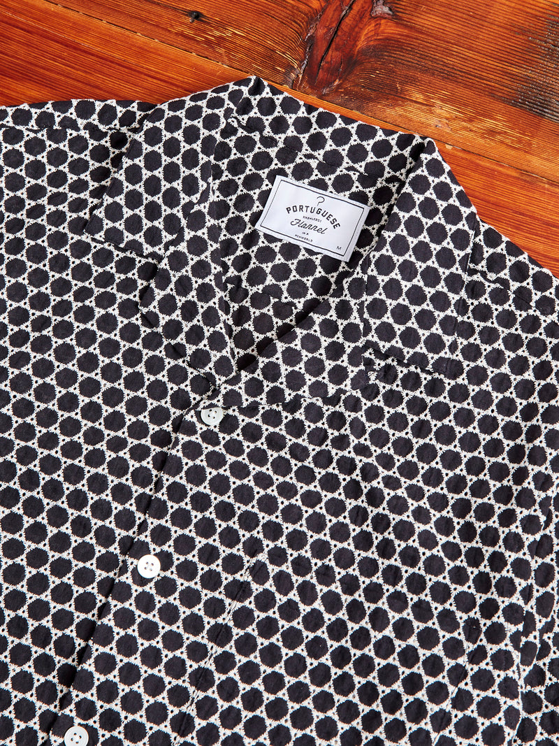 Folc Button-Up Shirt in Black
