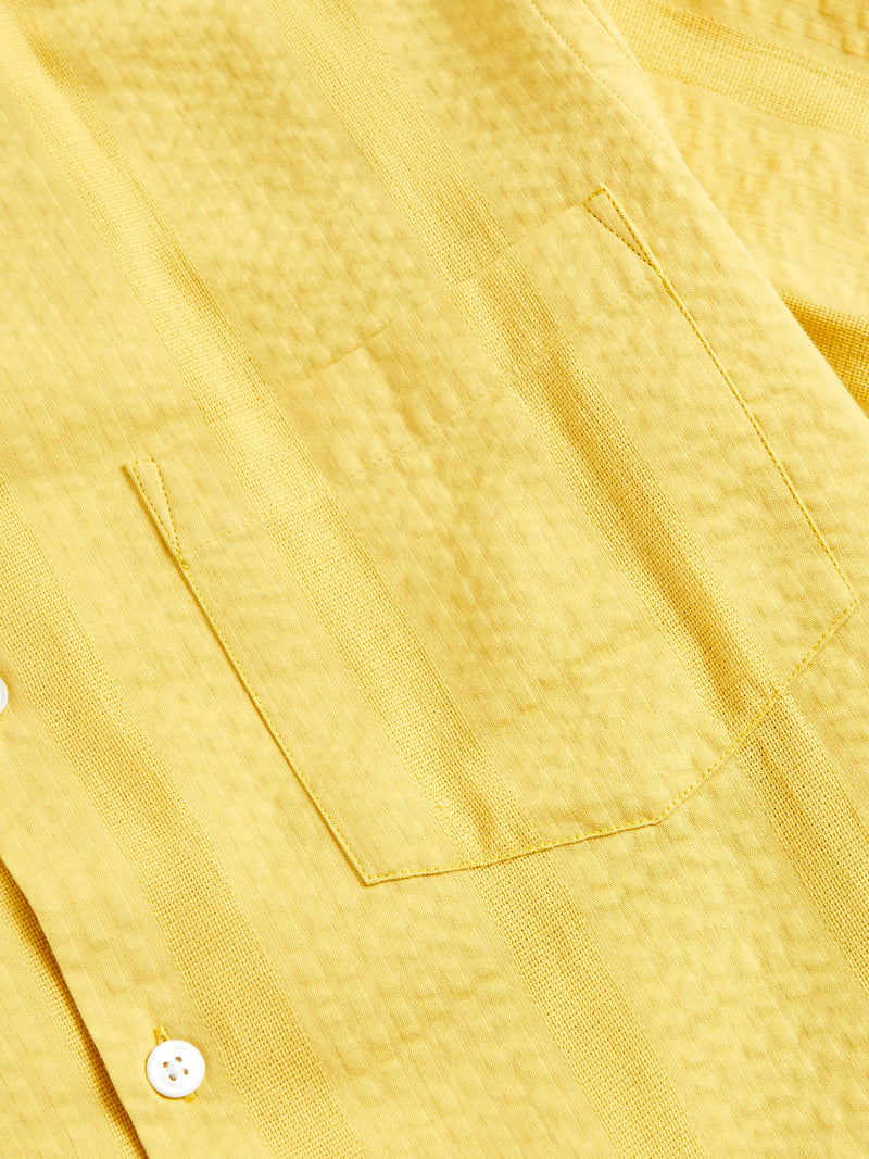 Praia Button-Up Shirt in Sunflower