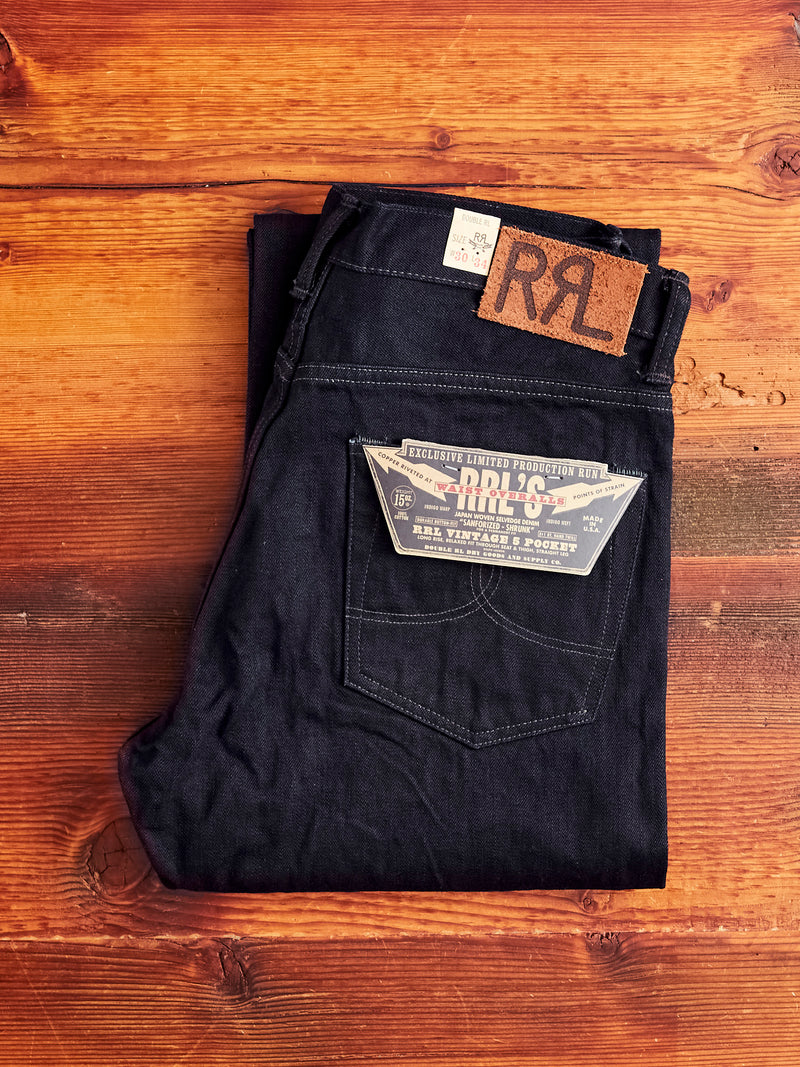 Limited Edition 15oz Double Indigo Selvedge Denim - Straight Fit
