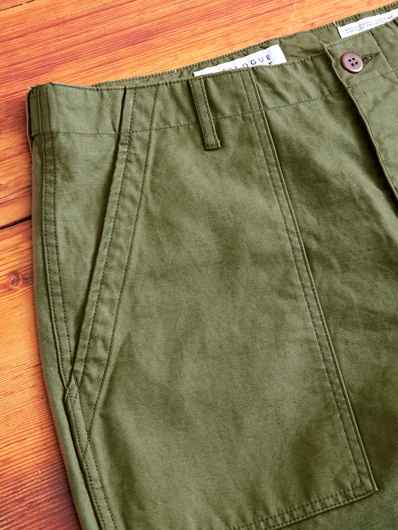 Fatigue Pants in Olive
