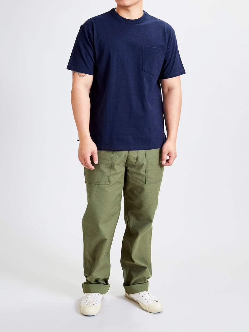 Pocket T-Shirt in Navy