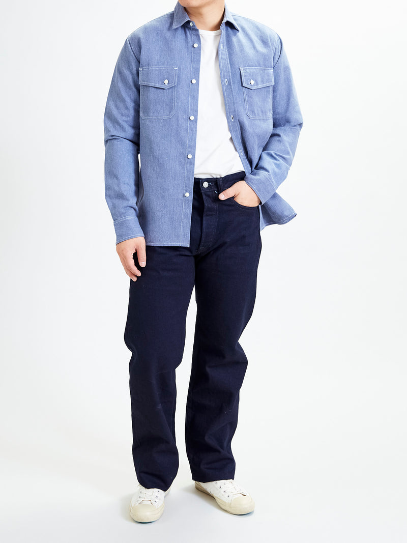 Limited Edition 15oz Double Indigo Selvedge Denim - Straight Fit