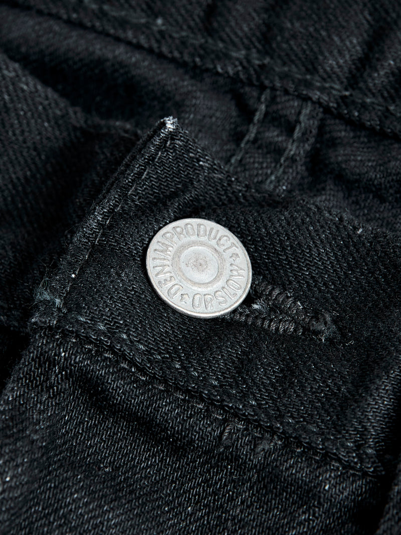 105 13.5oz Double Black Selvedge Denim - Standard Fit