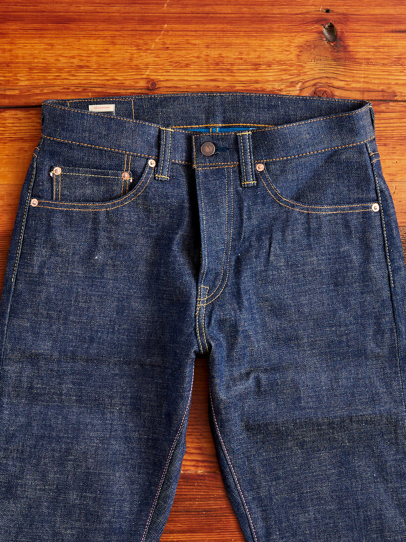 0605-40 "Legacy Blue" 14.7oz Selvedge Denim - Natural Tapered Fit
