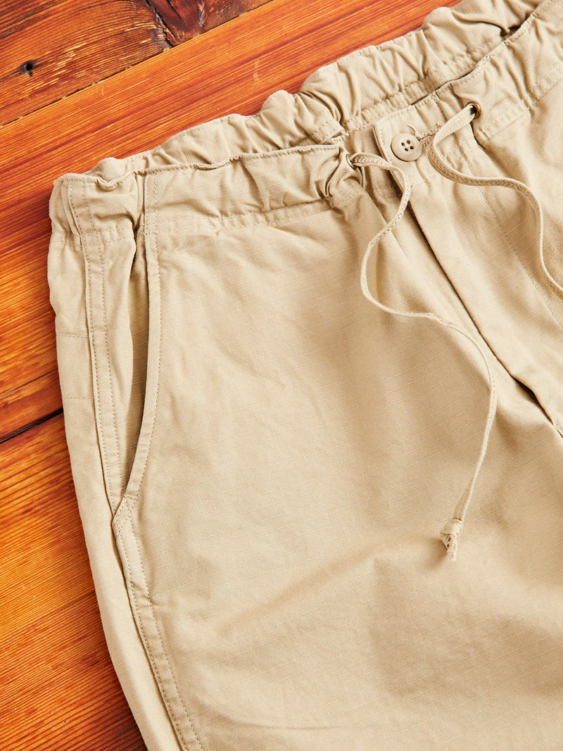New Yorker Pants in Beige Ripstop
