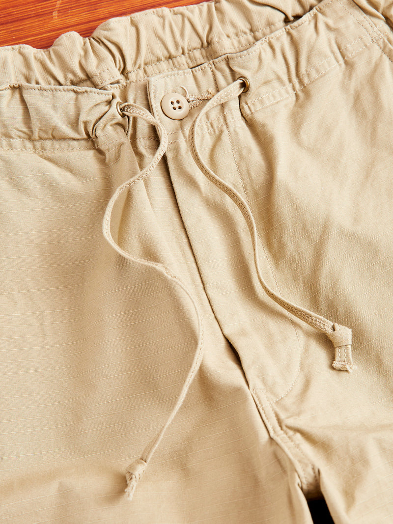 New Yorker Pants in Beige Ripstop