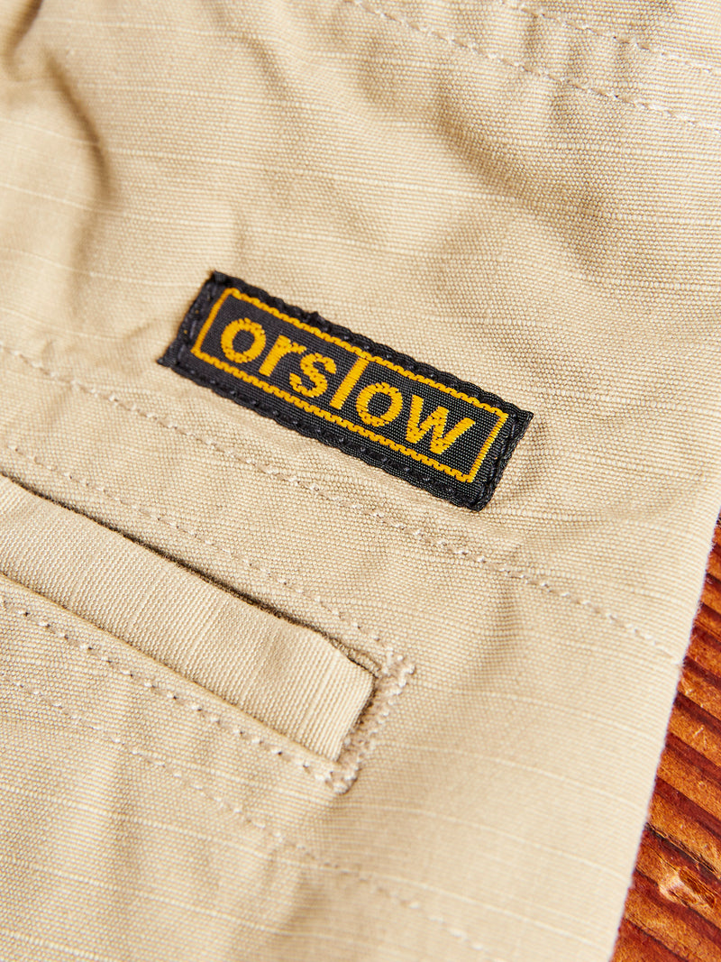 New Yorker Pants in Beige Ripstop
